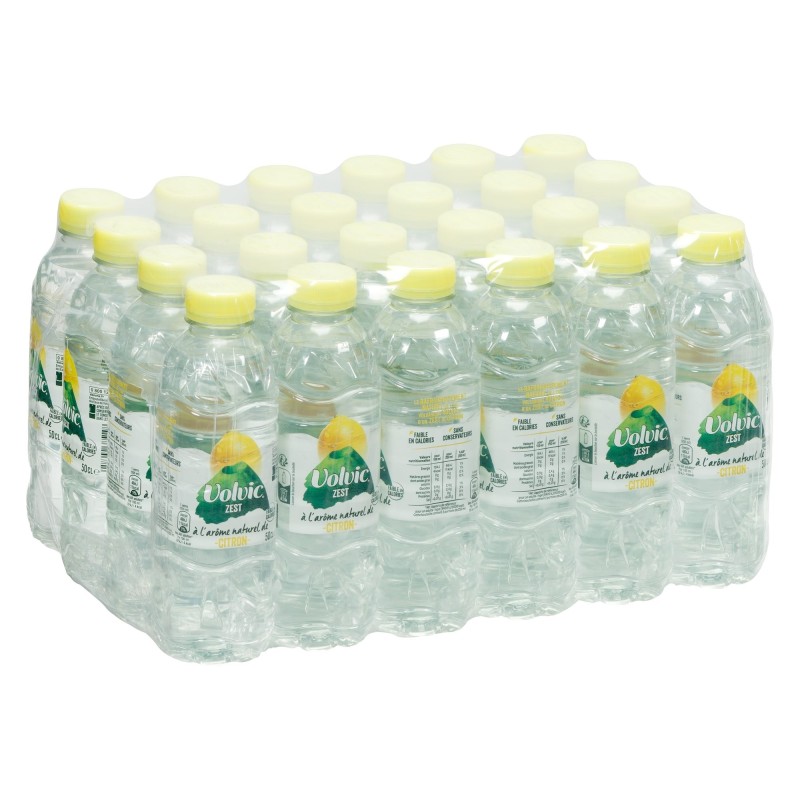 eau volvic citron